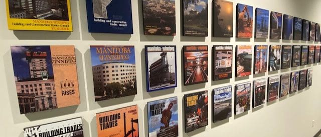 Wall of Magazine Publication Covers