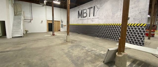 Large format printed wall mural graphic