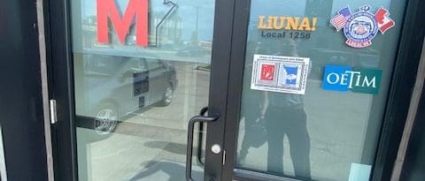 Custom printed window graphics for MBTI