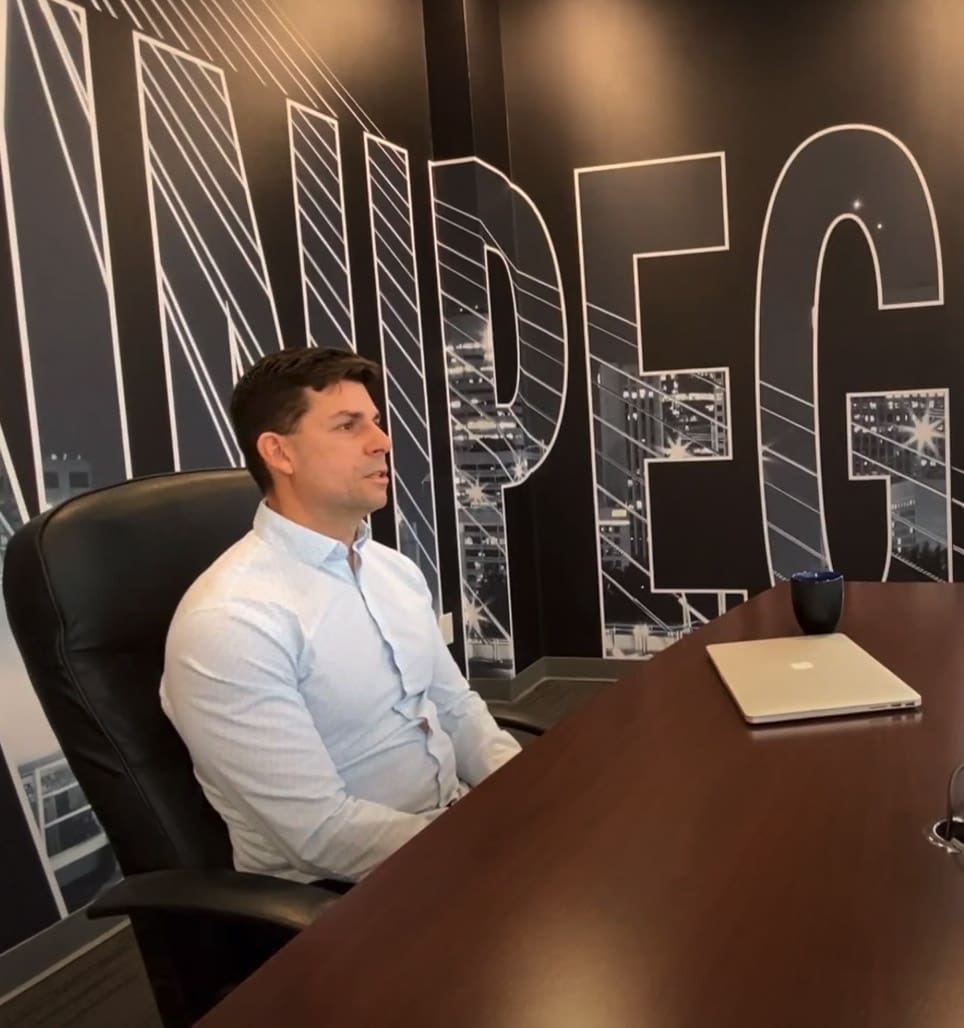 Lowry boardroom custom wall mural